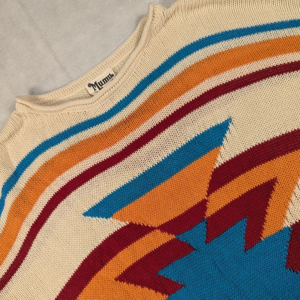 Show Me Your Mumu Mellow Bonfire Sweater Todos Santos Southwestern XS